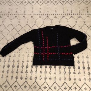 525 America - cable pullover with ribbon detail